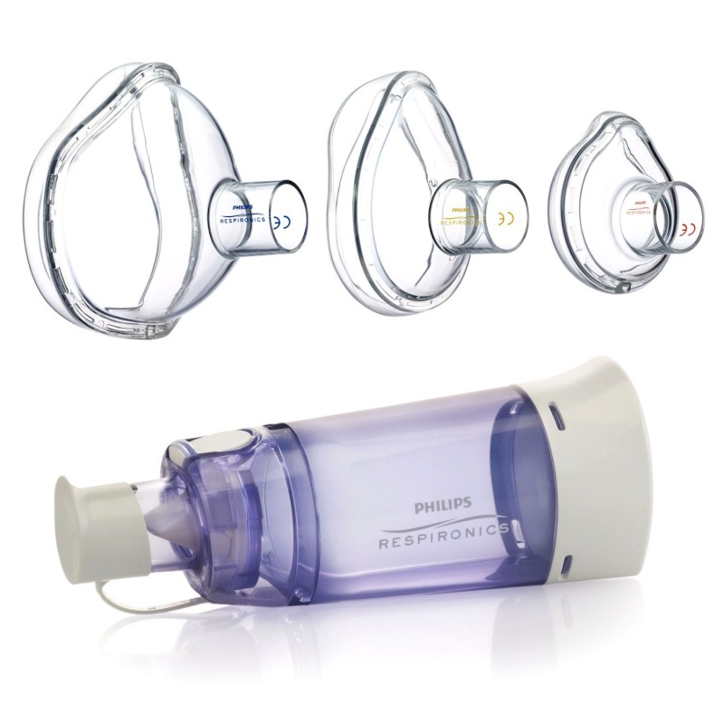 Optichamber cámara de inhalación con mascarilla infantil Diamond 1ud